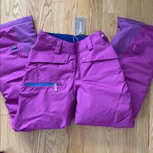NWT Patagonia girls Snowbelle snowpants 12